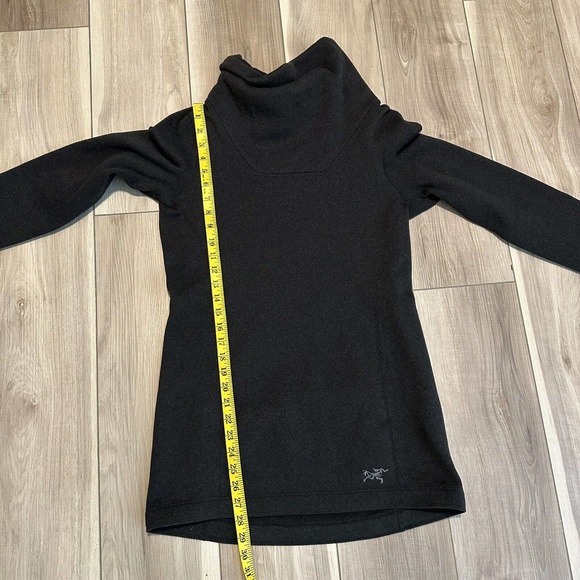 Arc'teryx Desira Tunic Sweater Women M Green Pullover Funnel Neck Fleece - Picture 7 of 7